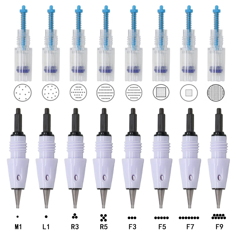 

10/50 шт., сменные иглы для татуировочных картриджей, 1D 1R 2R 3R 3F 5R 5F 7R 7F