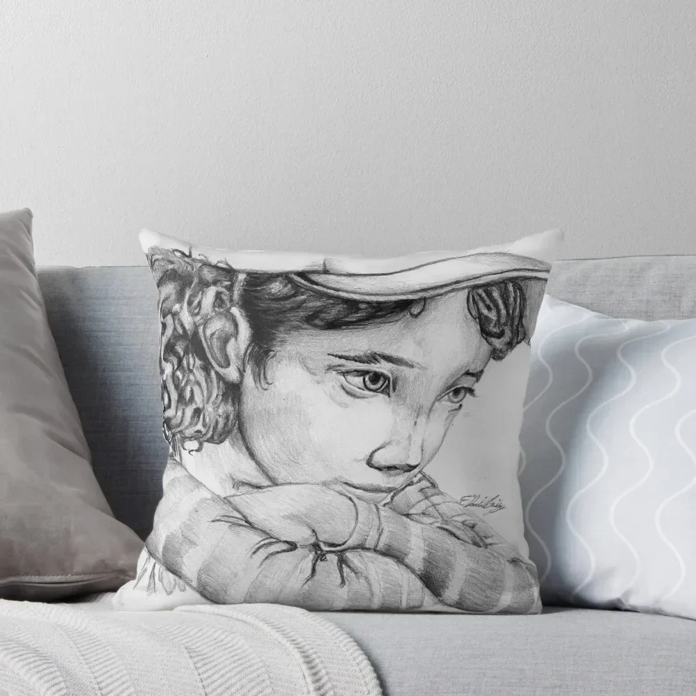

Clementine from The Walking Dead The Game Throw Pillow Pillow Cases Decorative pillow cover luxury