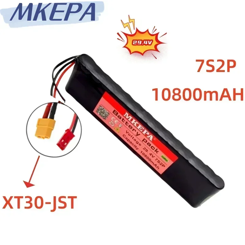 29.4V 7S2P 10800mAh 18650 Lithium ion Battery for 7s2p 29.4V 10.8A Electric Scooter Lithium ion Battery Durable