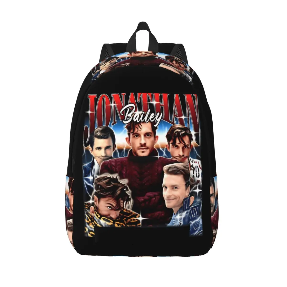 Fiyero Jonathan Bailey Wicked Backpack Elementary High College School Student Bookbag Teens Daypack Lightweight