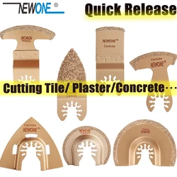 1pc NEWONE Carbide/Diamond Oscillating Saw Blades For Quick Change Multi-tools Tile Prorous Concrete Cement Ceramics Cutter