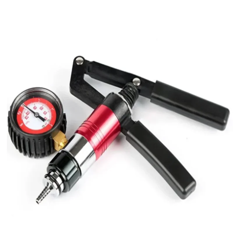 Hand Held DIY Brake Fluid Bleeder Tools Vacuum Pistol Pump Tester Kit Body Pressure Vacuum Fluid Reservoir Oil Tester New