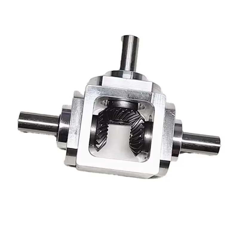 MOPHE-Small 1:1 T Type Cross Commutator Shaft Diameter 10Mm Right Angle Drive Gearbox Bevel Gearbox Rotation