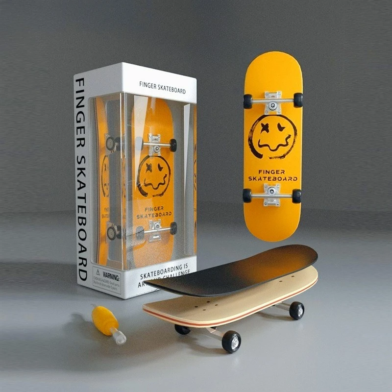 A New Type of Finger Skateboard Toy with Innovative Hobbies, Stress Resistance, Youth Finger Board Toys, and Fun Gifts