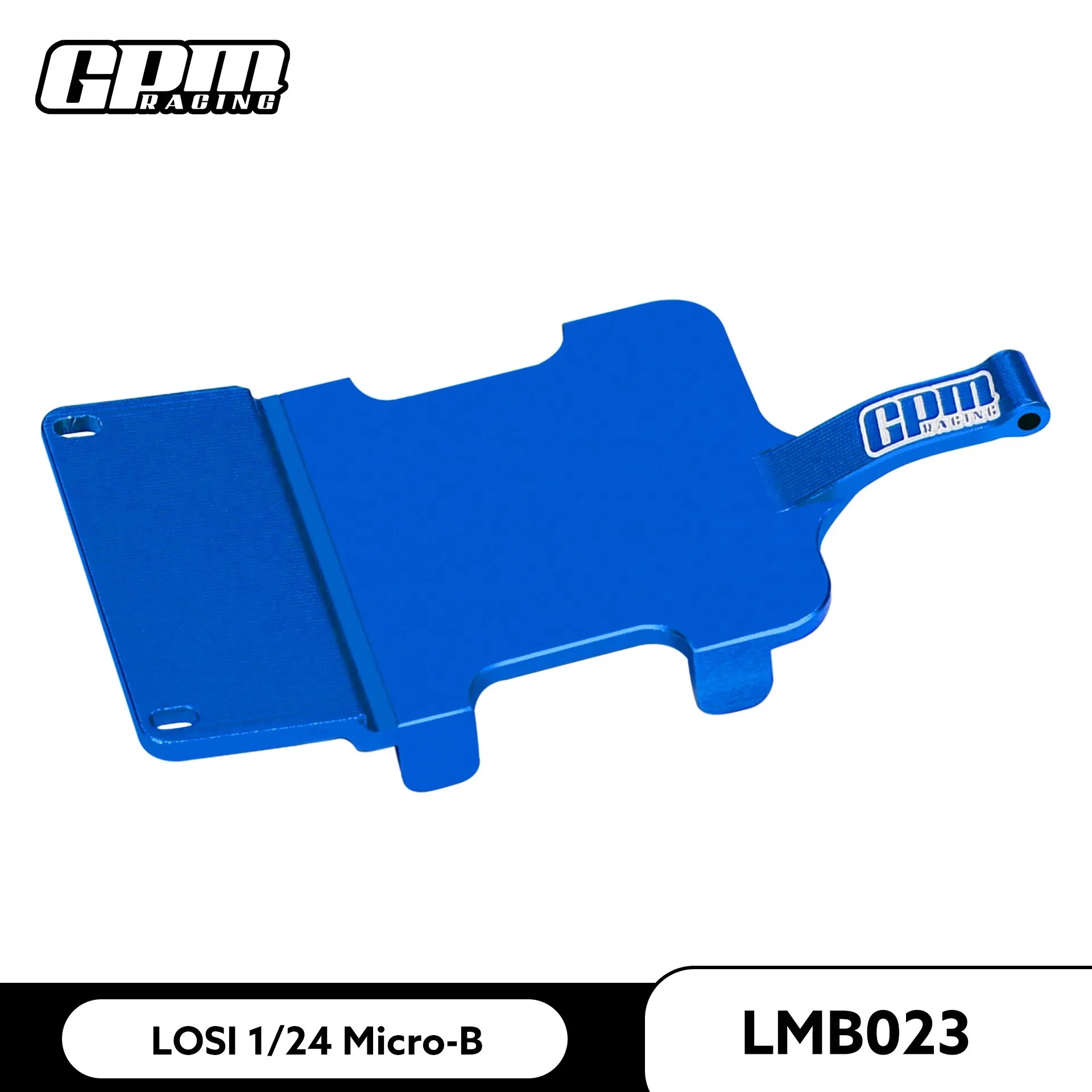 GPM upgrade LOSI 1/24 Micro-B aluminum alloy 7075 ESC and receiver bracket