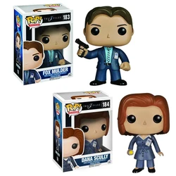 Funko pop The X Files Fox Mulder #183 figurka winylowa Model lalki zabawki