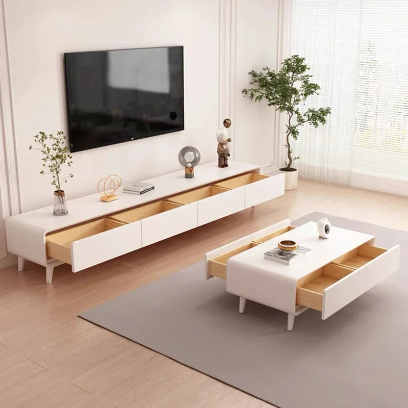 

Cabinet Tv Unit Media Console Furniture Portable Stand Comfortable Corner Luxury Modern Living Room Tv Muebles Organizer