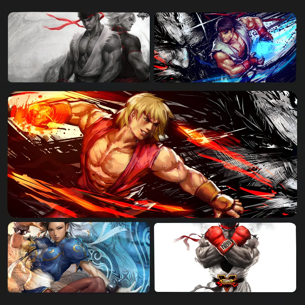 

S-Street Fighter X Tekken Mousepad Mouse Mat Desk Mat With Pad Gaming Accessories Prime Gaming XXL Keyboard Pad Padding Mat