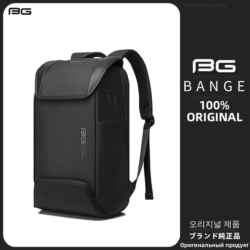 BANGE MultiFunction 15 Inch Laptop Backpacks USB Charging Backpack Men Travel Bag Water Repellent School Bags Male Schoolbag