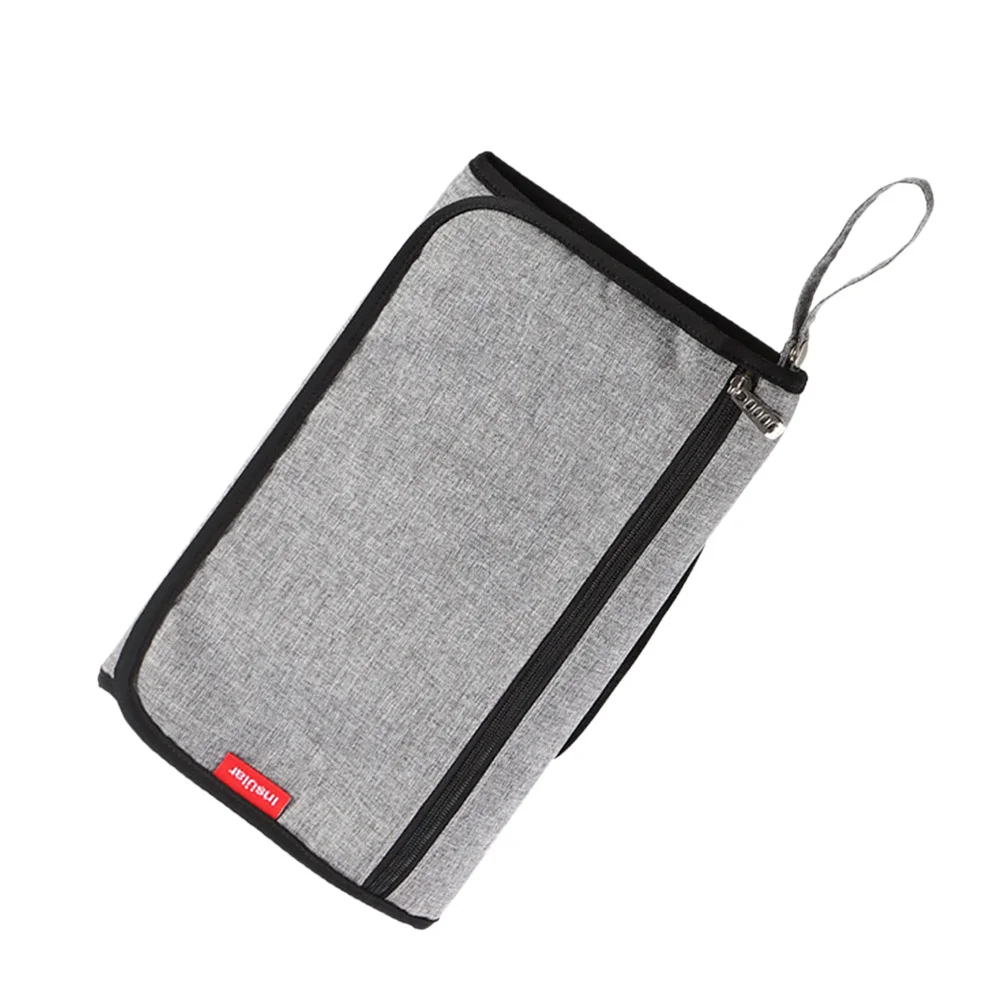 

1pc Baby Diaper Changing Mat Foldable Waterproof Portable Nappy Pad Lightweight Newborn Infant Bed Protection Travel Carry Bag