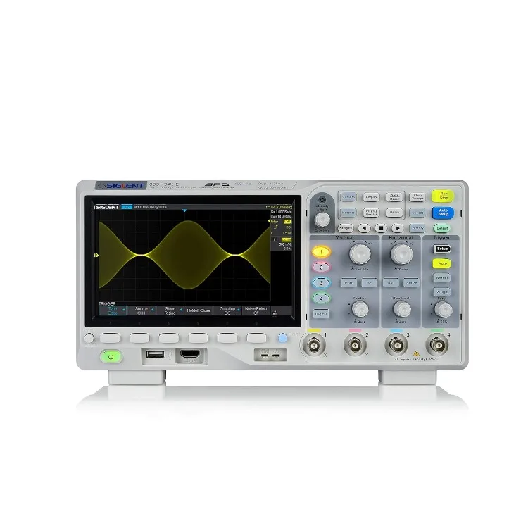 Technologies SDS1104X-E 100Mhz Digital Oscilloscope 4 channels Standard Decoder, Grey