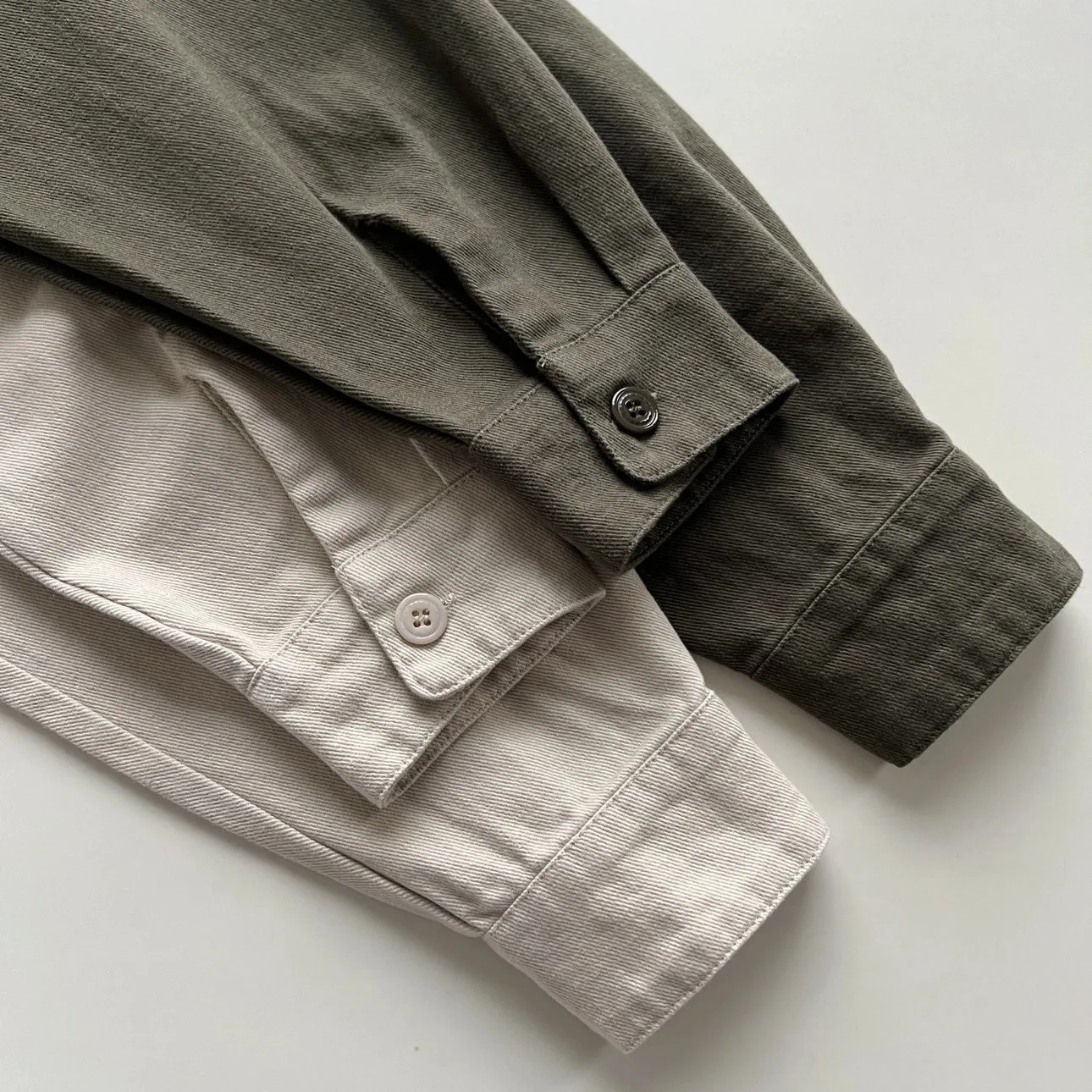 WTAPS CBW 01 LS SATIN ID Shirt Men 26SS Embroidered Long Sleeve Casual Relaxed Fit Japanese Streetwear Top view 3