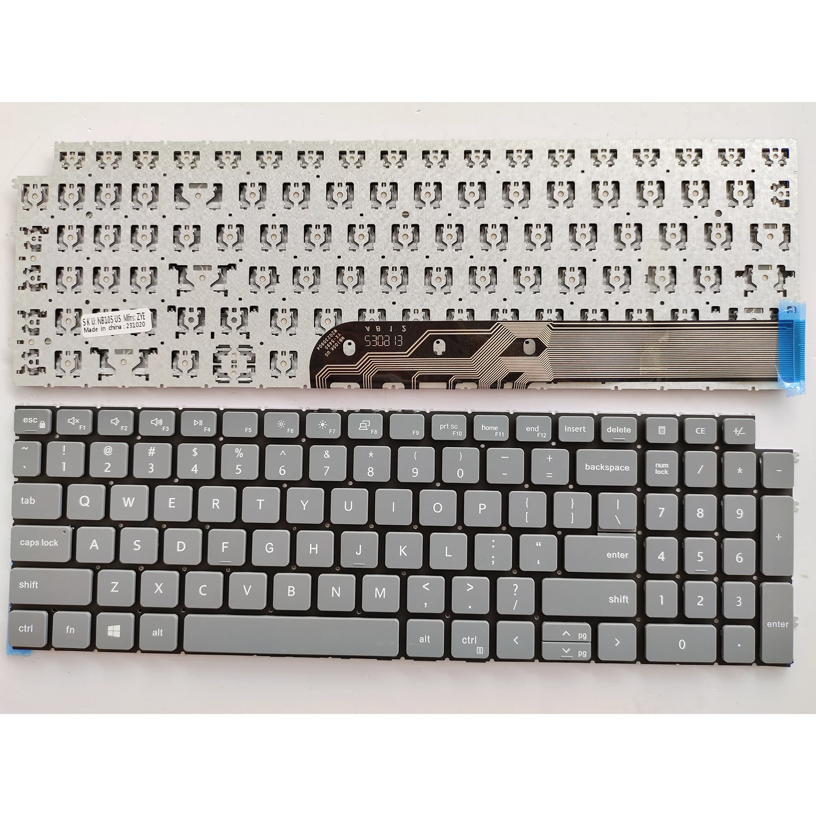 

US Laptop Keyboard for DELL Vostro 5515 7510 5510 Inspiron 15 3510 3511 16Plus 7610