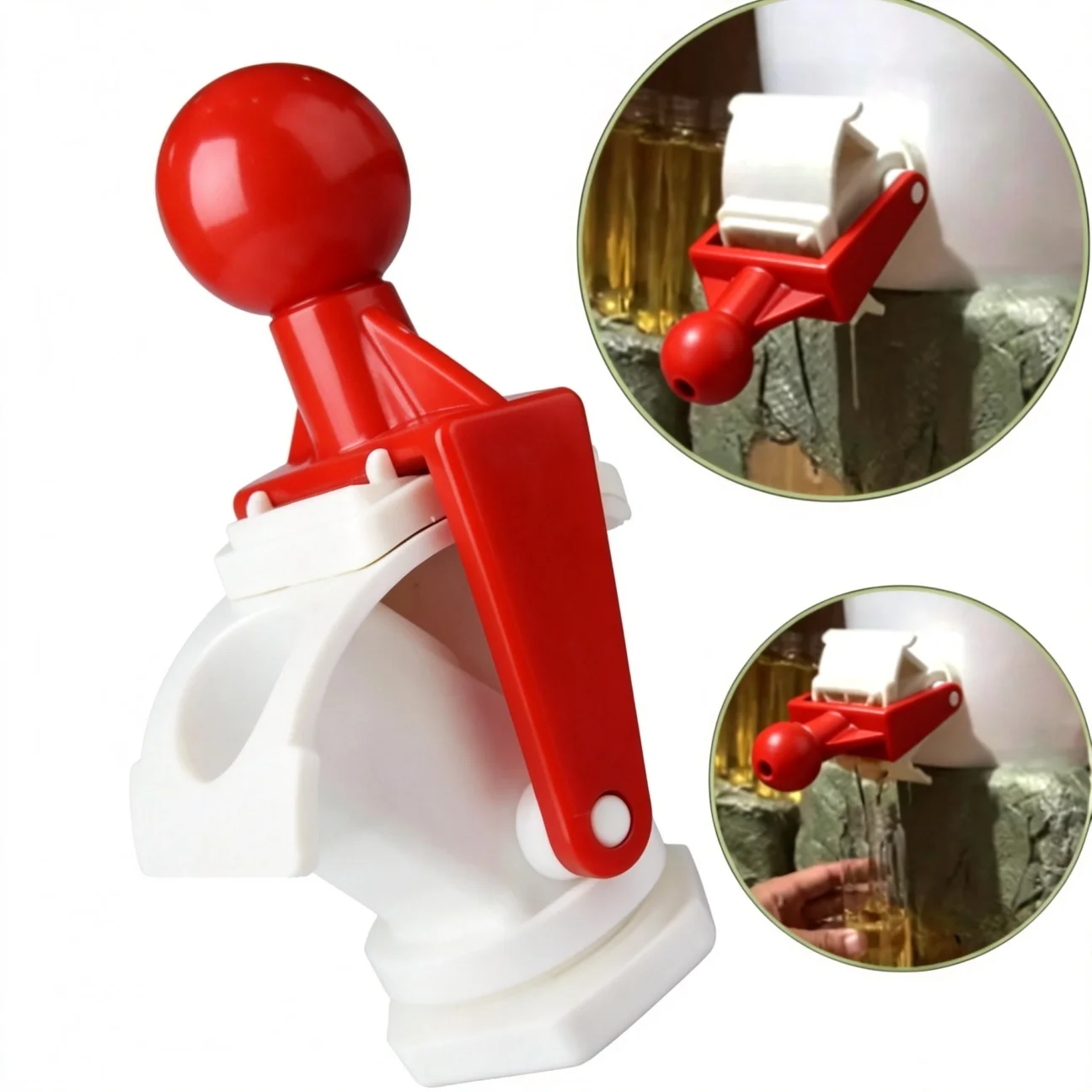Honey Flow Controlled Valve Head Honey Extractor Gate Portable Honey Shaker Extractor Honeycomb Equipment Beekeeping Tools