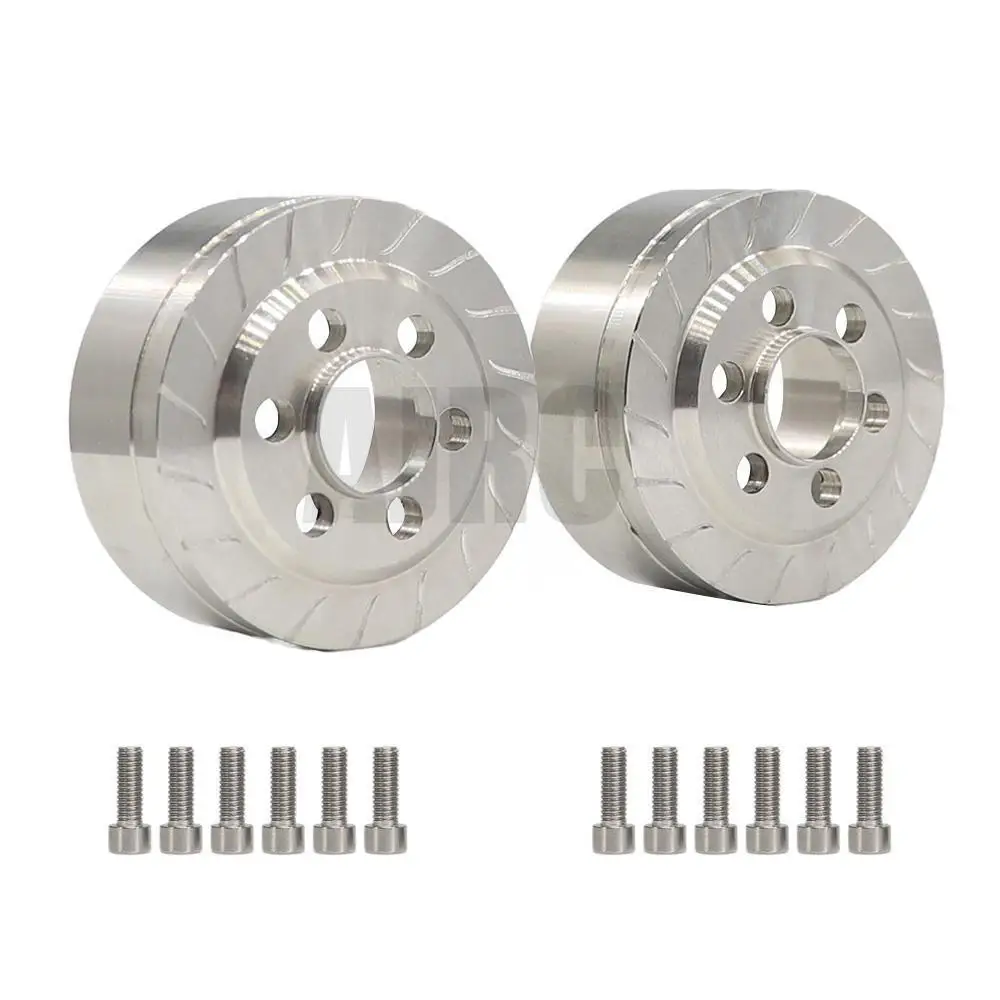 

2PCS stainless steel 82g internal counterweight for 1.9 2.2-inch wheel rim axial SCX10 90046 TRX4 TRX6 VS4-10 RC tracked vehicle