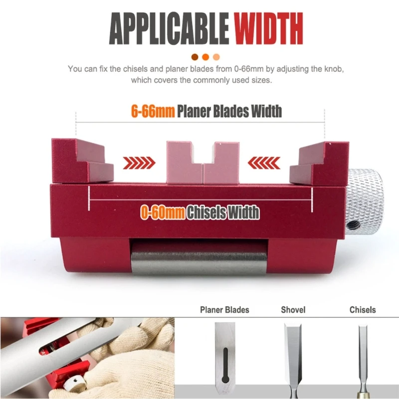 Fixed Honing Guide Sharpening Jig for Chisels Planer