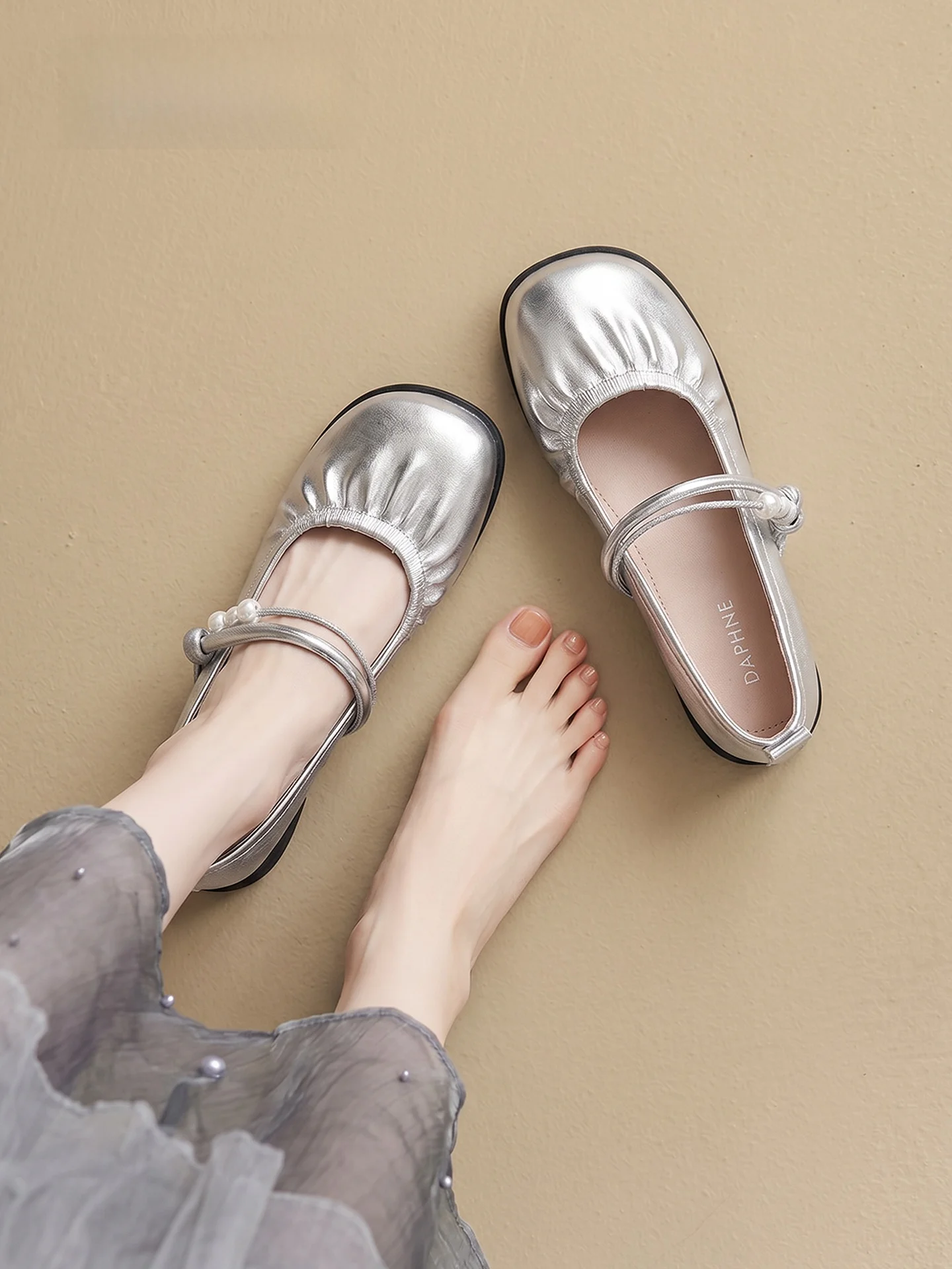 agsdon-silver-mary-jane-flat-ballet-shoes-women's-soft-bottom-not-tired-summer-new-style-casual-slip-on-fashion-single-shoes