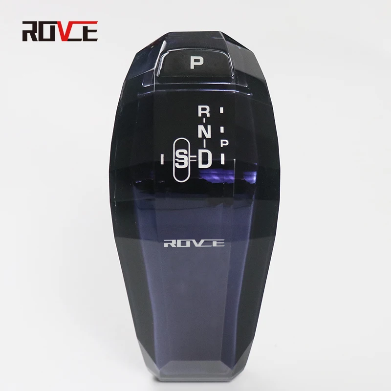 ROVCE Gear Shift Knob Shifter Lever for Land Rover Range Rover Sport Evoque Discovery 2014-2022 Car Accessories