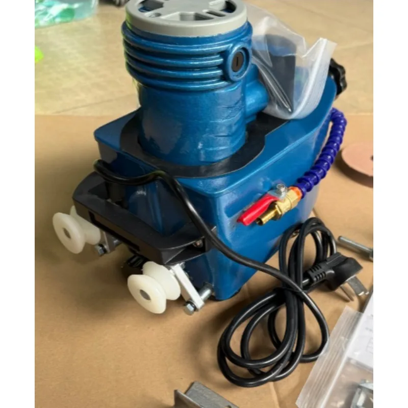220V/110V Glass Hand Grinder Electric Polishing Machine , Multifuntional Edge Machine Polishing Wheel Glass Edger