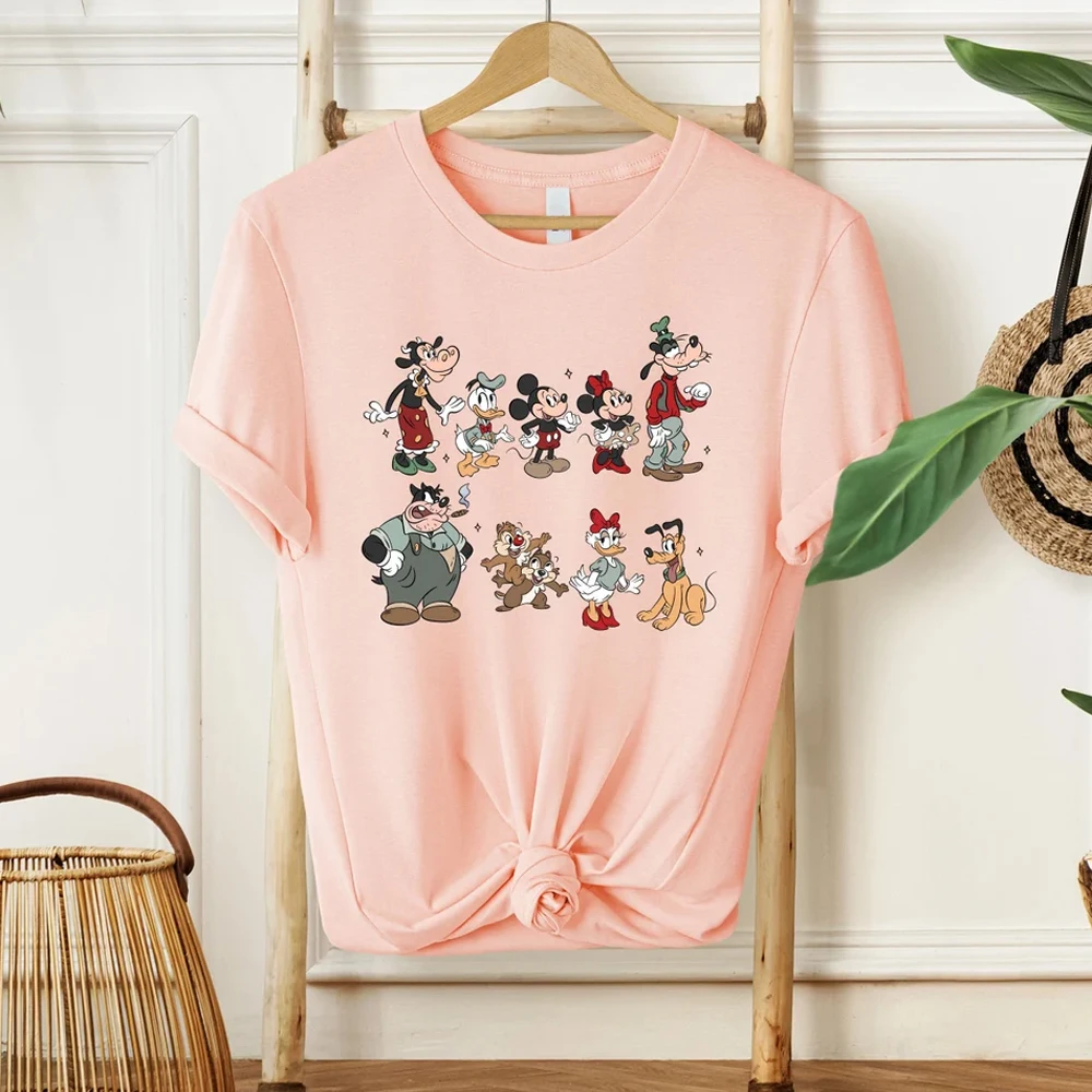

Summer Kid's Mouse and Friends Short Sleeve T Shirt Boy's Girl's Aesthetic T-shirt Trip Children's Unisex Tee Tops