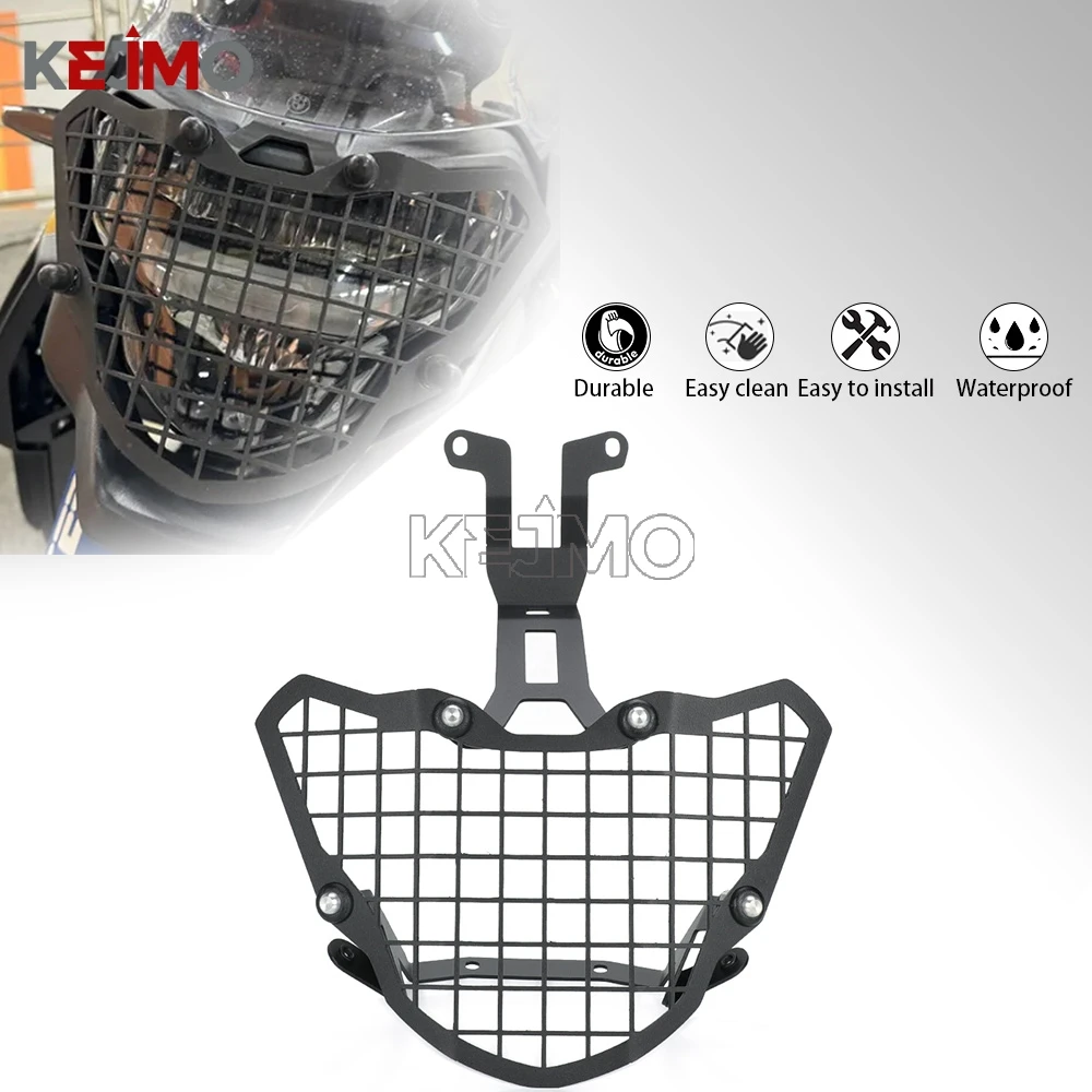 

2024 2025 2026 Motorcycle Headlight Protector Grille For BMW F 900 GS GS900 F900 gs F900GS F900gs Guard Cover Protection Grill