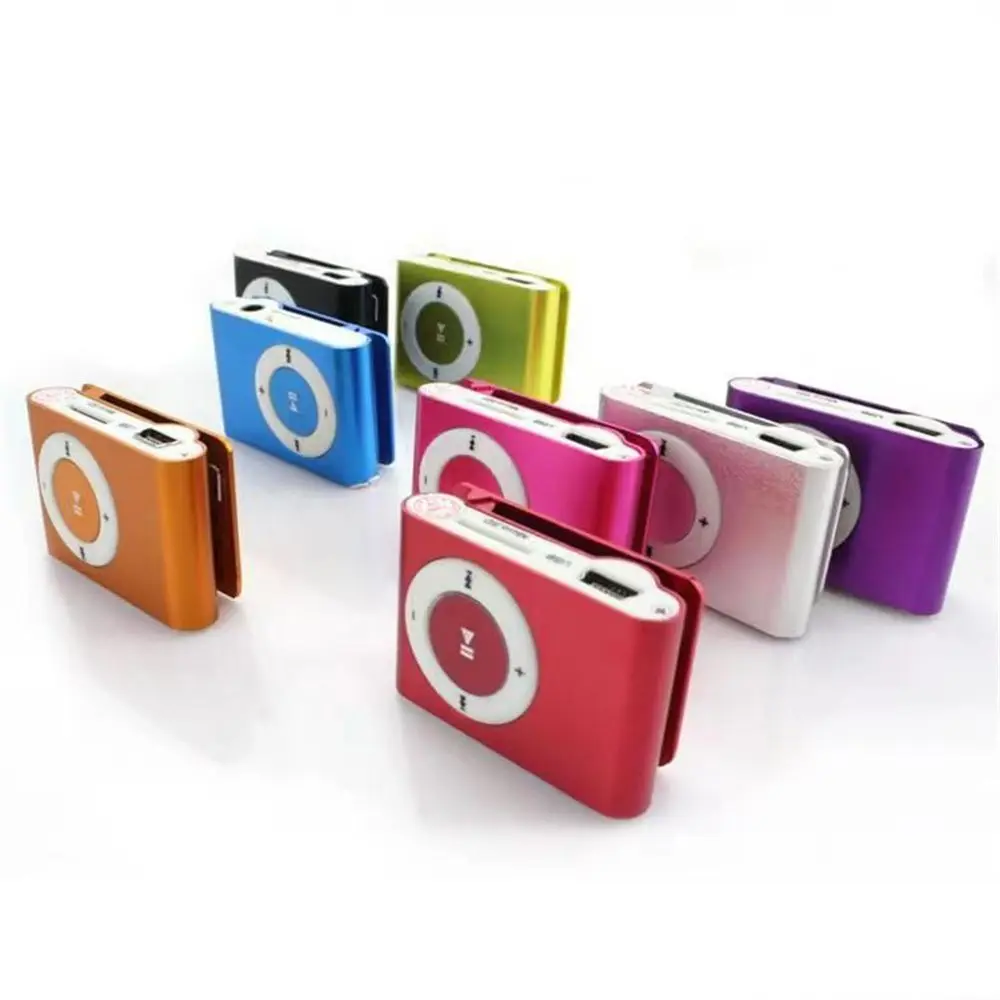 Fashion Mini Walkman Media Player 3.5mm Mirror Music Player Clip MP3 Sport MP3 MP3 Player