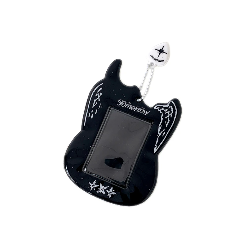 

Photocard Case Card Holder Bag Keychain Guitar Photocard Bag Cute Idol Photos Protective Cover Idol Photo Card Holder