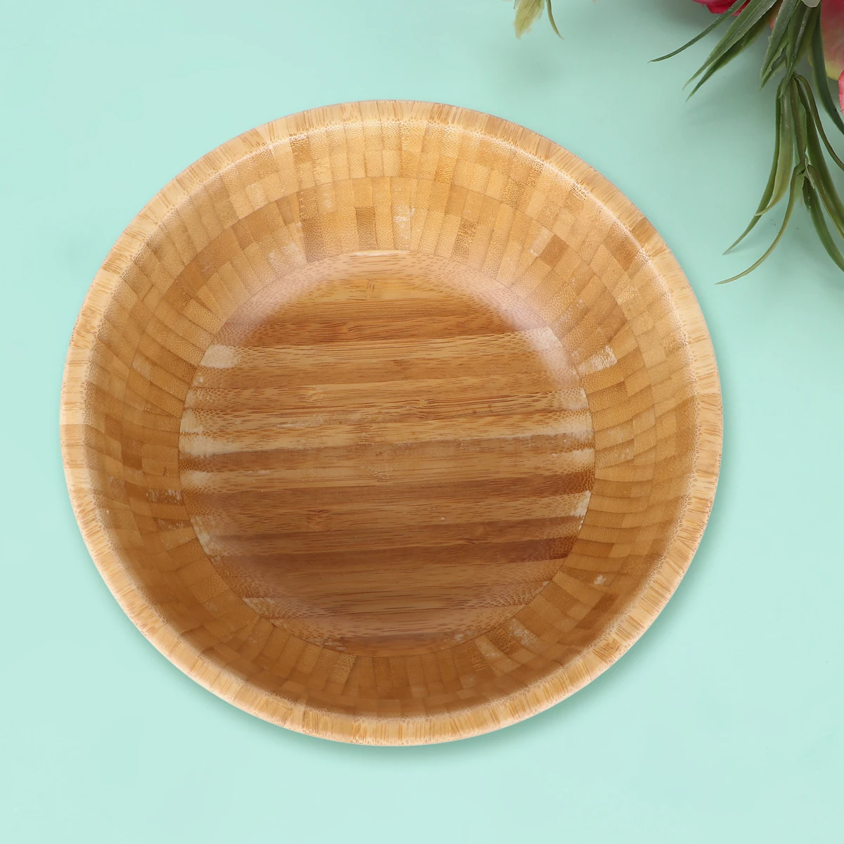 

Storage Kitchen Use Medium Tableware Bamboo Salad Size Tableware Bamboo Kitchen Bowl Food Bowl