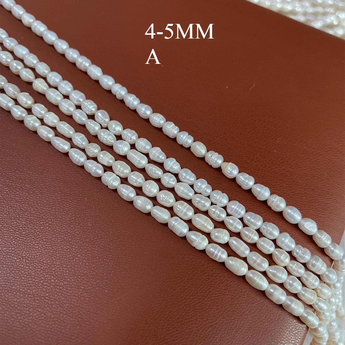 Natural Freshwater Pearl Beads Rice shape Loose isolation Beads For jewelry making DIY necklace bracelet accessories Size2-3mm