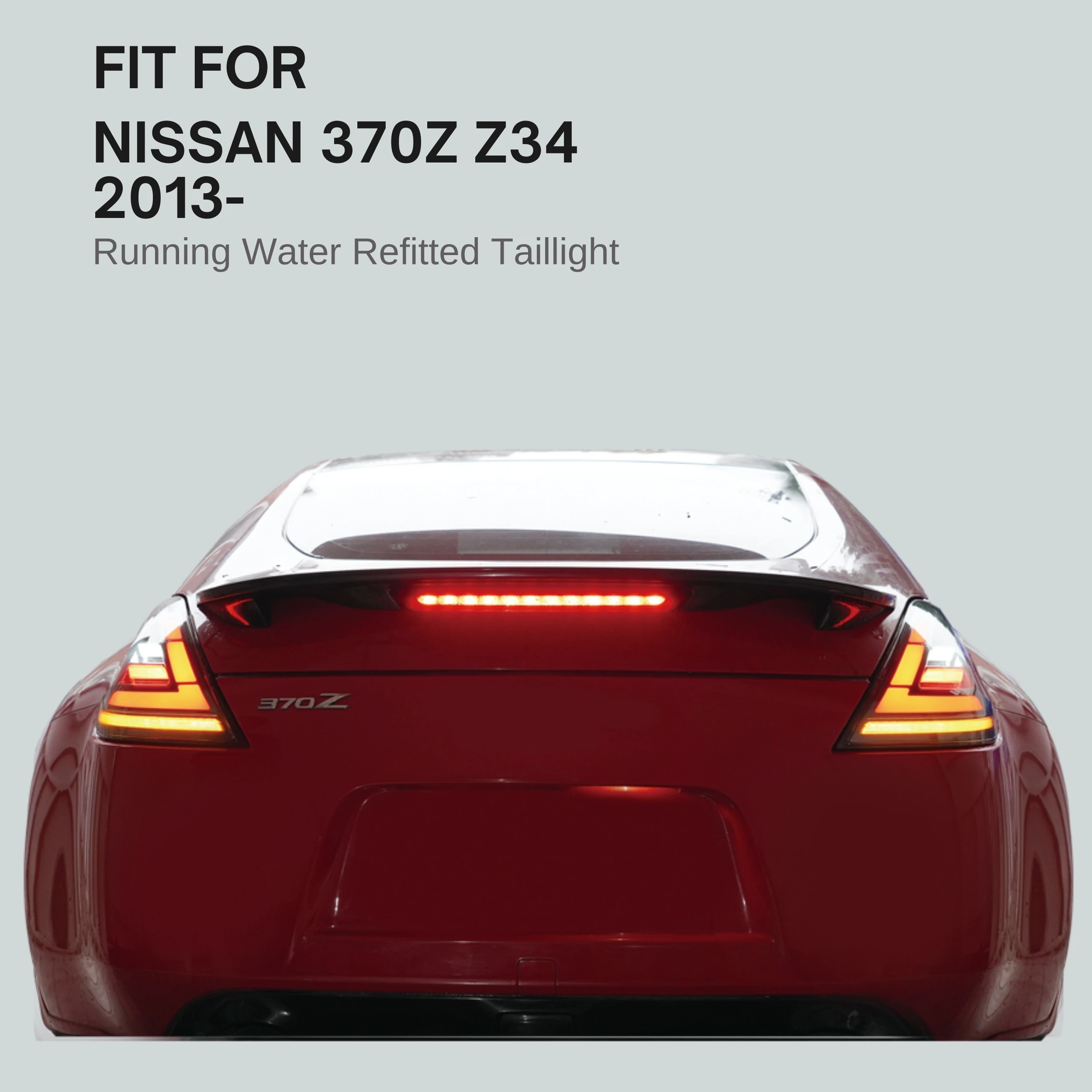 

Auto Car Rear Lamp Car Accessory LED Tail Lights With Reverse Brake And Turn Signal Fog Lamps For Nissan 370Z