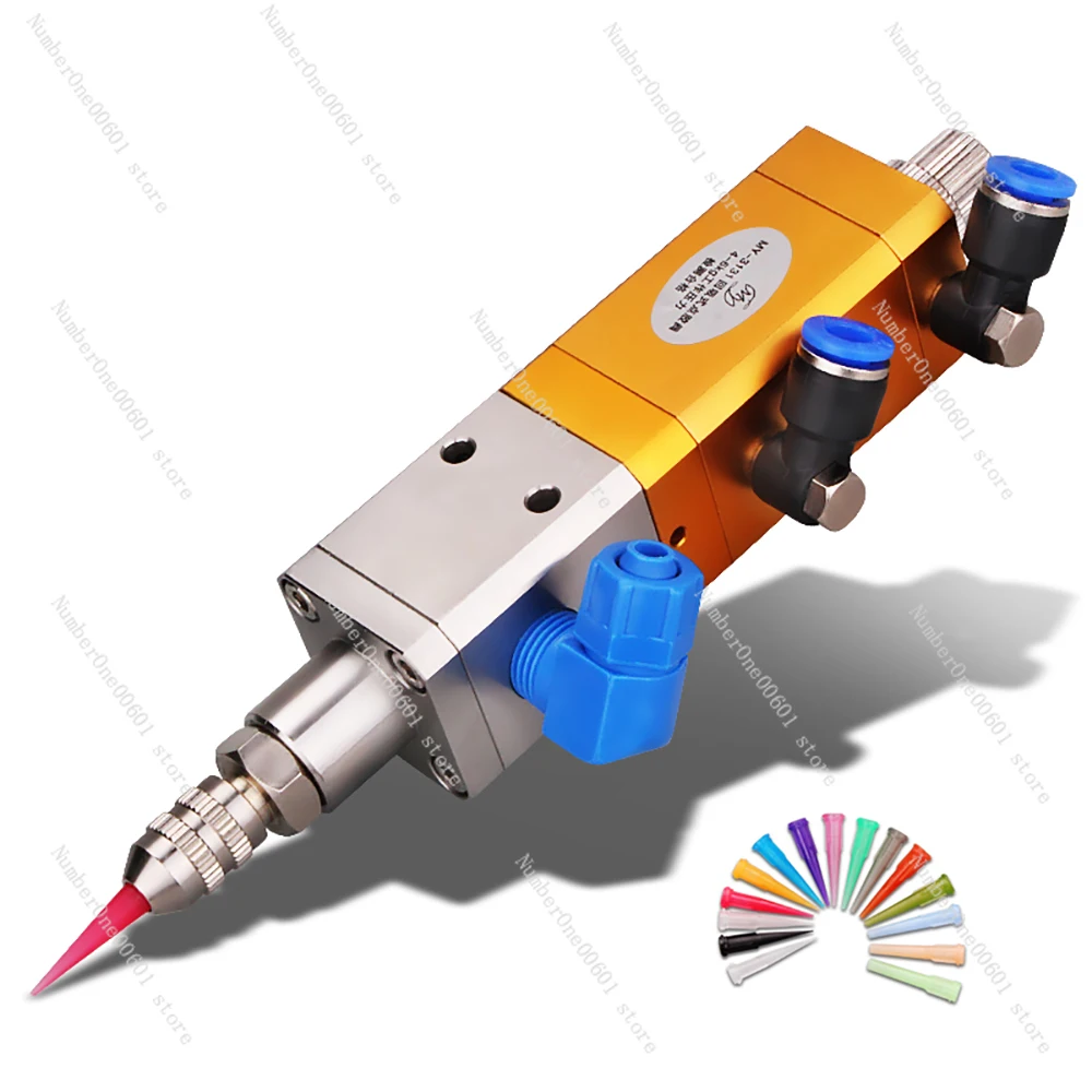 

MY-3131 UV Dispensing Valve Anti-drip Silicone Valve Suck Back Epoxy Silicone Resin Glue Pneumatic Precision Dispensing Valve