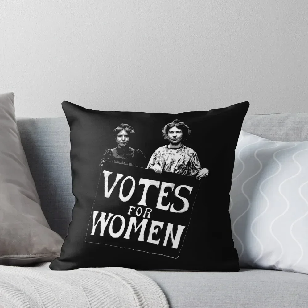 Votes For Women Vintage Photo Suffragettes 1908 Throw Pillow Custom Cushion Photo bed pillows pillow