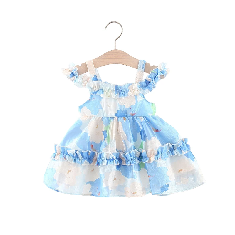 Summer Girls Dresses for Party and Wedding Elegant Kids  Clothes for Toddler  2 3 4 Years