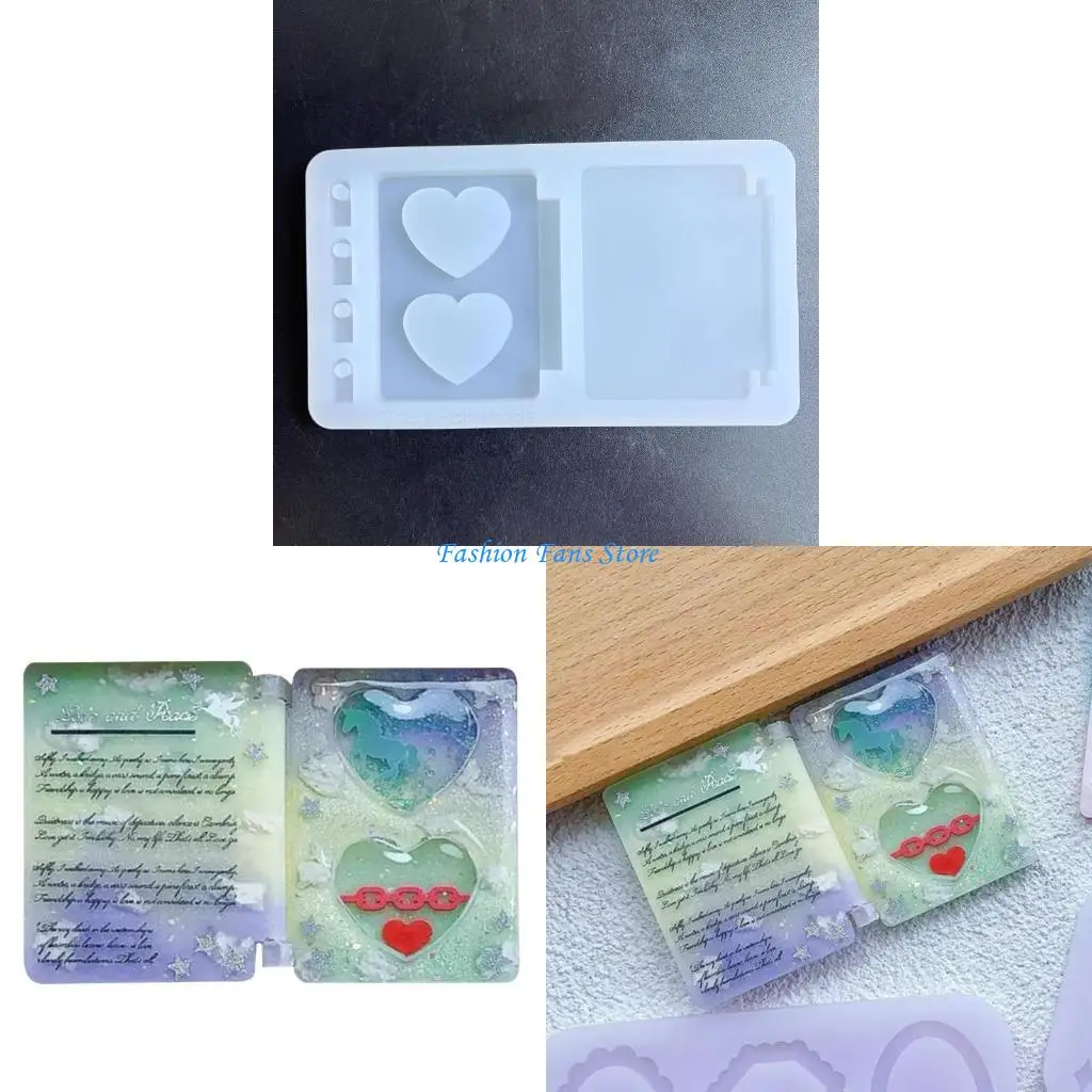 

Resin Shaker Mold DIY Casting Epoxy Silicone Mold Resin Epoxy Jewelry Molds for Pendant Decoration Crafts