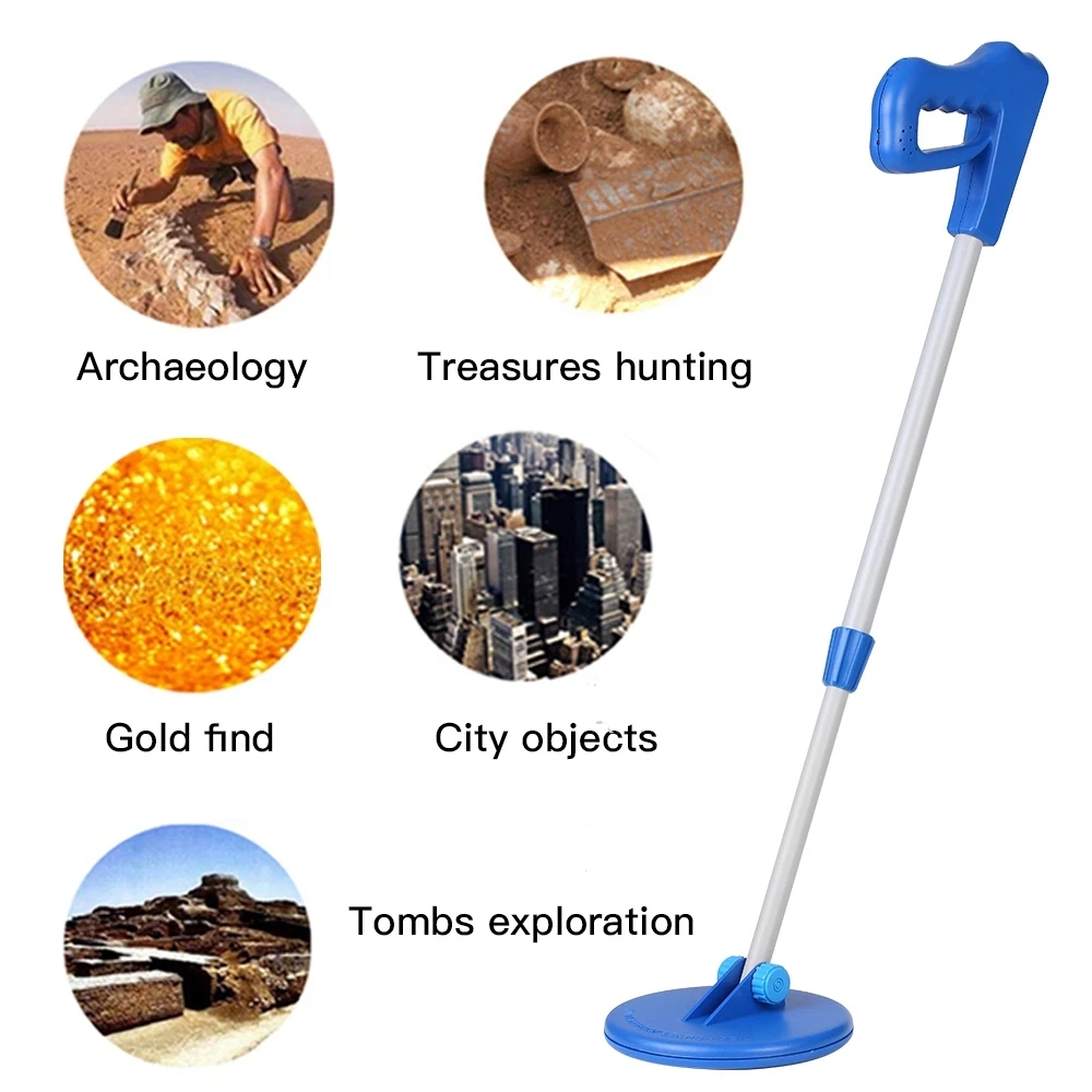 Metal Detector Professional Handheld Gold Treasure Underground Metal Detector Tracker Seeker Finder Kids MD4030 MD-1005