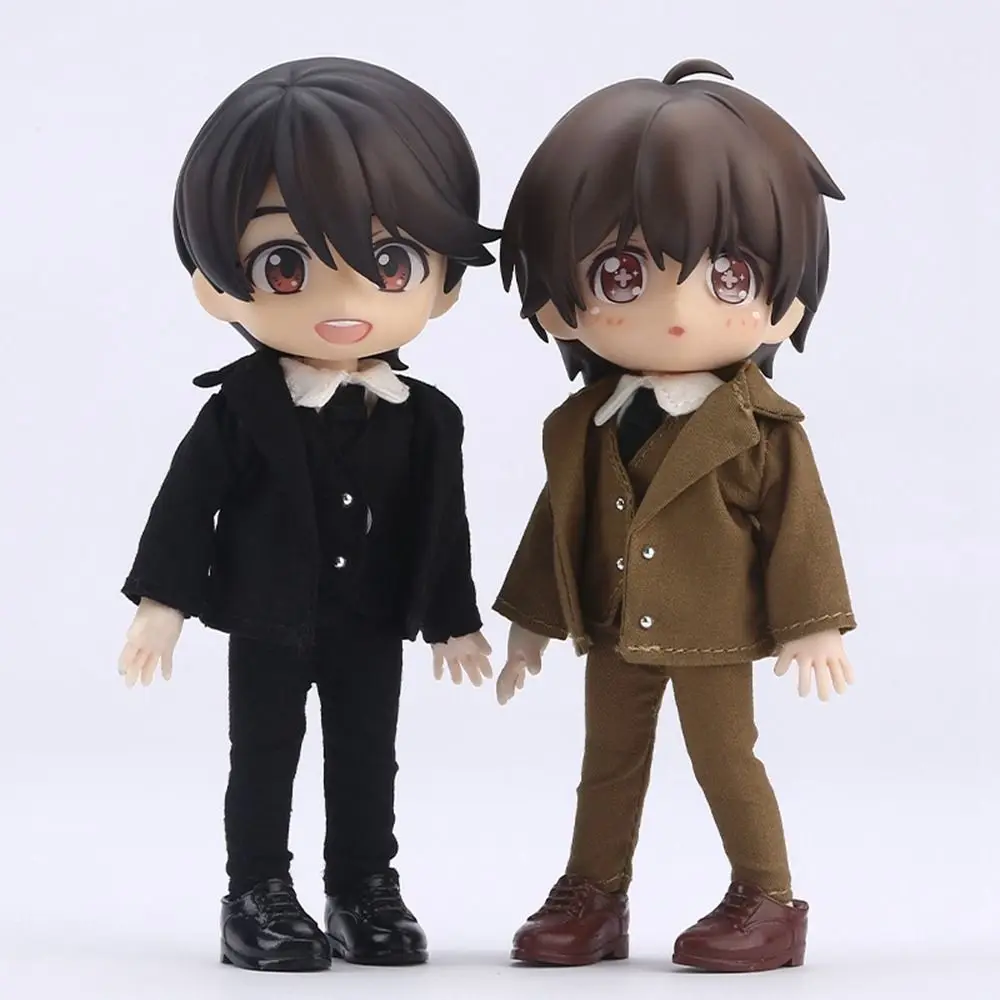 Roupas da moda calças para bonecas 1/11 ob11 para 1/12 bjd/gsc roupas de boneca calças jeans diy obitsu 11 acessórios de roupas de boneca