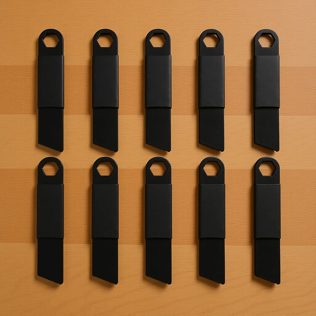 

10Pcs Fire Starter Scrapers Flint Steel Striker Set for Camping Survival Gear Portable Lightweight Multiuse Longterm Reliability