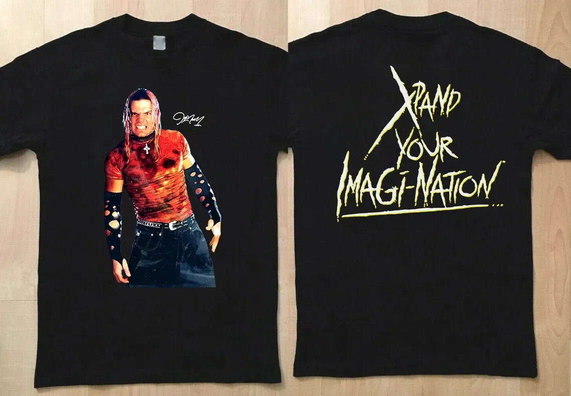 Jeff Hardy Xpand Your Imagination Unisex T-Shirt Jeff Hardy The Hardy Boyz Imagination Graphic Tee Gift for Dad Great Gift for F