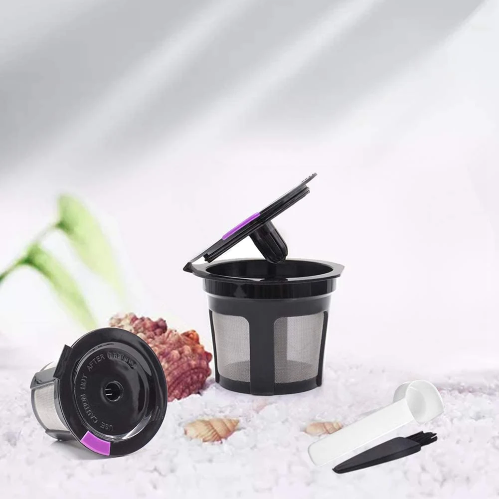 Cápsulas de filtro de café reutilizables K Cups para cápsulas K recargables Keurig 2,0 y 1,0 cápsulas de café reutilizables