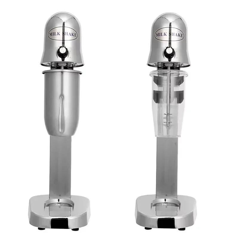 Commercial Electric Milkshake Mixer Stainless Steel Single Double Head Yogurt Blender for Bar Cafe Restaurant Beverage Making