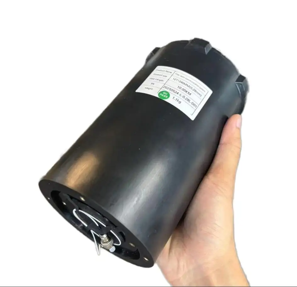 

4K HD FPV оптоволоконный дрон 20 км модуль передачи сигнала оптоволоконный модульный оптоволоконный дизайн с интерфейсом FC