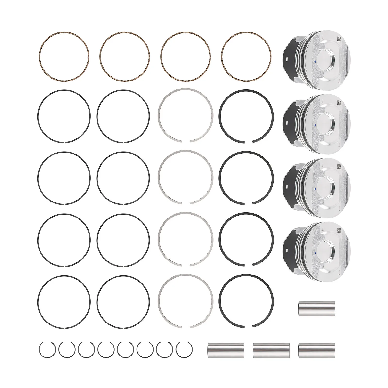 

Pistons & Rings Kit For Buick Regal GL8 ES Cadillac ATS XT5 Chevy 2.0T 12652809