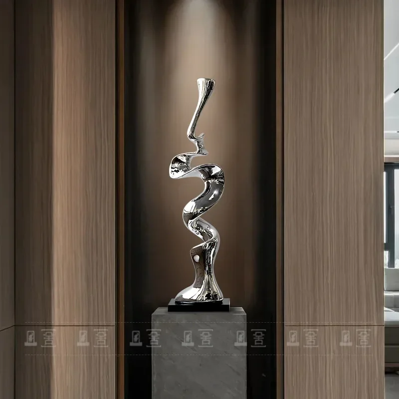 DSA modern minimalist light luxury waist strap with a wealth of abstract art ornaments, living room entryway office home
