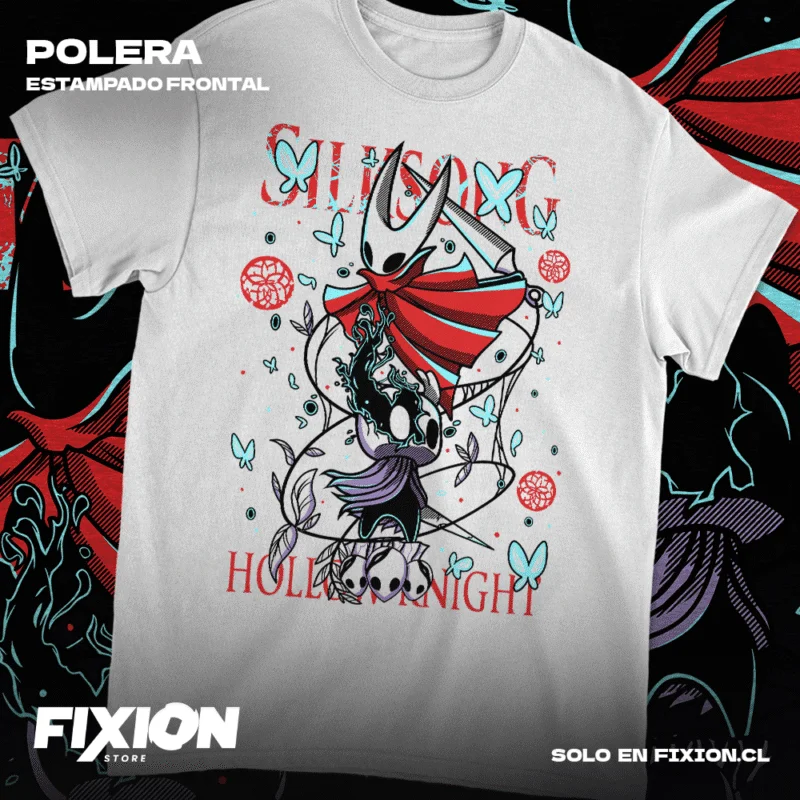 Hollow Knight Silksing T-shirt Women Men Oversized Y2k Gift for Gamers Street Hip Hop Cotton Short Sleeves Female Male Clothing
