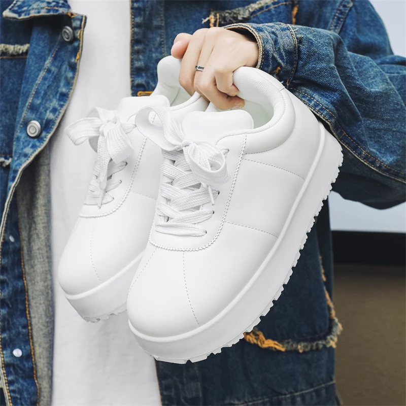 

Men's Shoes 2025 New Autumn Trendy Brand Torre Men's Thick Sole Increased Casual Flow Reflective Sports Running Trendy Shoes