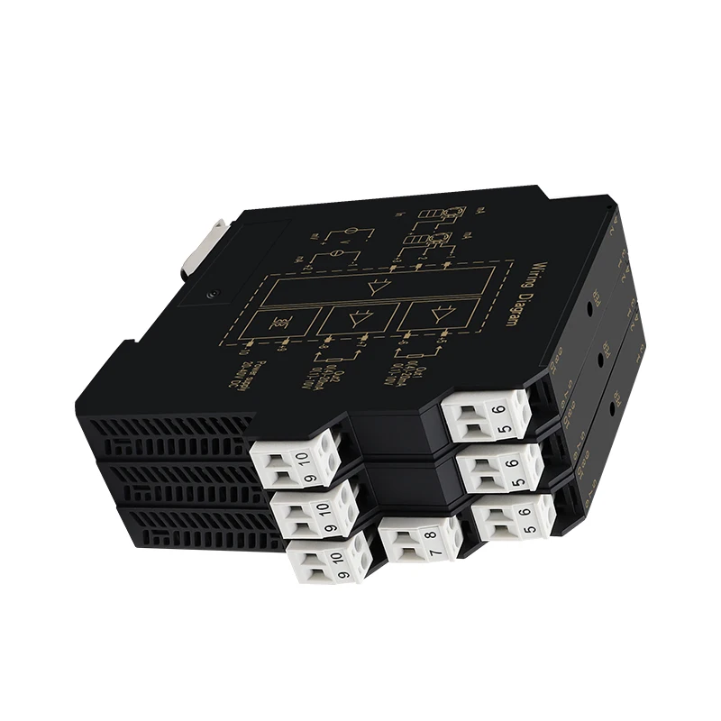 High Accuracy RTD Thermocouple Type K Input 4-20mA Output Isolated Module For PLC DCS System Monitoring