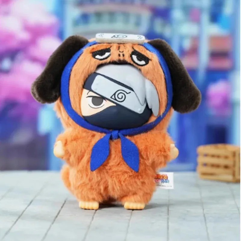 Nuovo Eaki Naruto Cute Beast Party - Naruto & Sasuke Blind Box Figura Portachiavi Fascino Ornamento Giocattolo Regalo di Natale