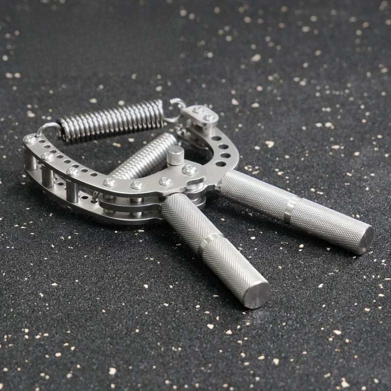 Stainless steel grip adjustable strength men and women professional finger strength flexible grip arm strength trainer