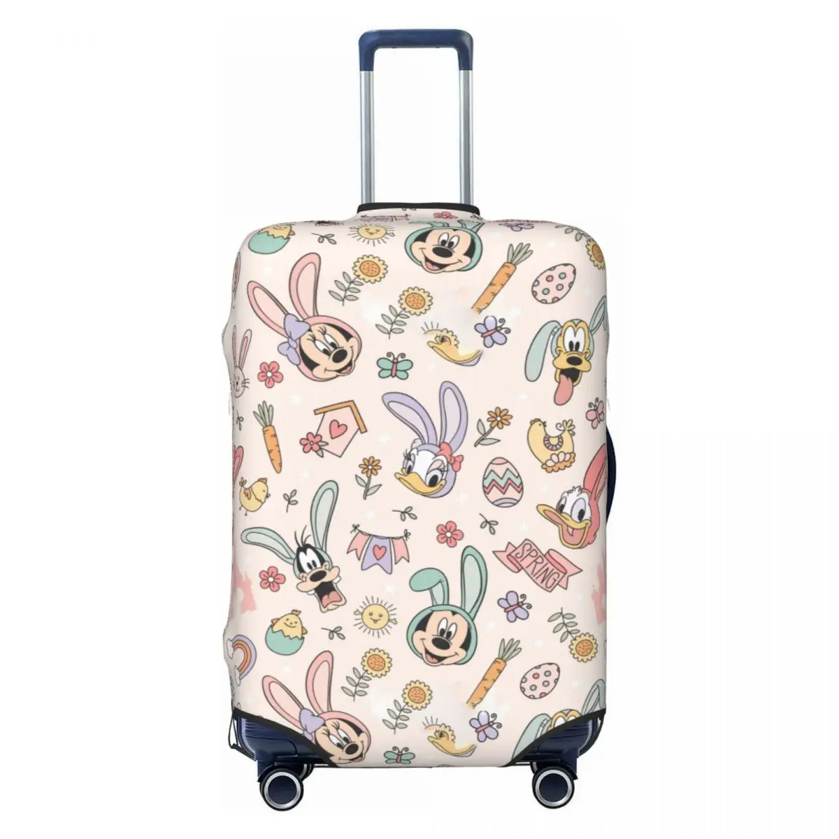 Disney Benutzerdefinierte Mickey Mouse Gepäckabdeckung Schutz Lustige Anime Cartoon Reisekoffer Schutzhülle für 18-32 Zoll 3