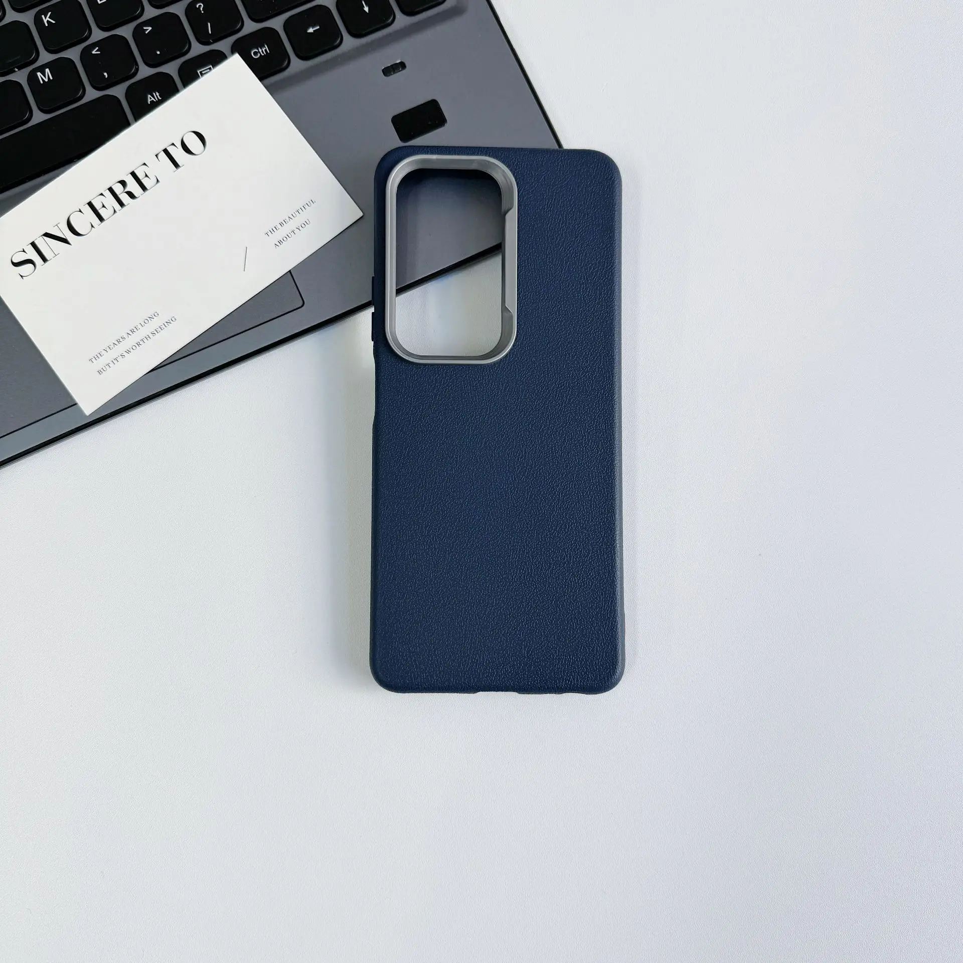 Für INFINIX NOTE 60 Pro Handyhülle mit großer Lochstruktur aus Leder, SPARK GO 3 Schutzhülle. – Detail 13